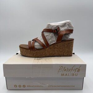 Blowfish Malibu Aurora Wedge Sandal – Scotch Dyecut – Women’s Size 9M